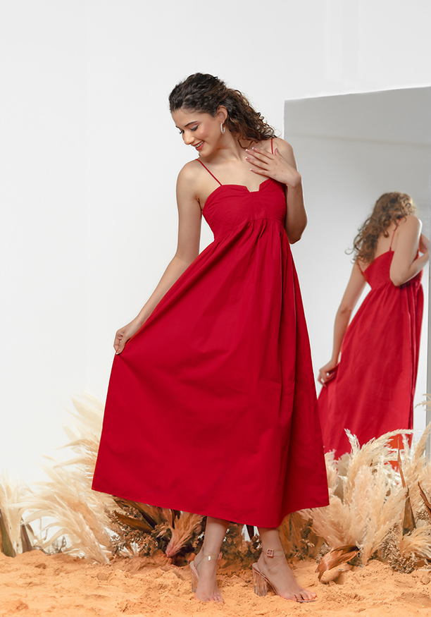 RAVA RED DRESS